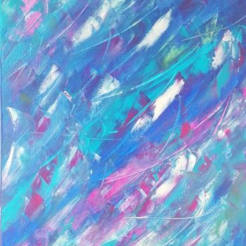 Peinture intitulée "Froid brûlant" par Renaud Angerville-Langlois, Œuvre d'art originale, Acrylique