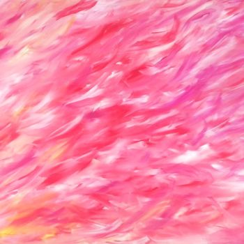 Painting titled "Volupté" by Renaud Angerville-Langlois, Original Artwork, Acrylic