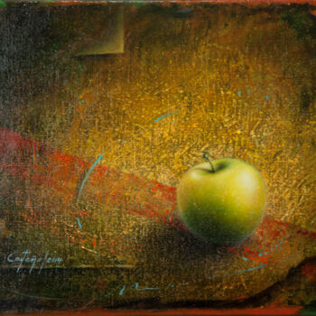 Peinture intitulée "Trajectoire" par William Castaño, Œuvre d'art originale, Huile Monté sur Châssis en bois