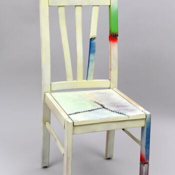 Sculpture intitulée "Imperfect" par Moti Bazak, Œuvre d'art originale, Bois