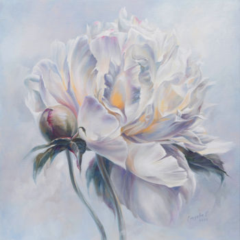 Peinture intitulée "Прохлада" par Elena Smurova, Œuvre d'art originale, Huile Monté sur Châssis en bois