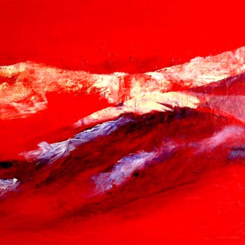 Peinture intitulée "EL DORADO" par Leylane Ferret, Œuvre d'art originale, Huile Monté sur Châssis en bois