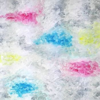 Peinture intitulée "R' primaire" par Renaud Angerville-Langlois, Œuvre d'art originale, Acrylique