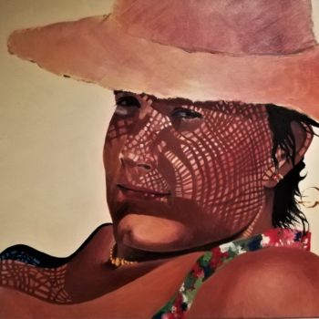 "iot" başlıklı Tablo Roland Guyomard tarafından, Orijinal sanat, Akrilik