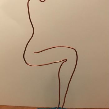 Sculpture titled "En Pointe" by Liz Paker, Original Artwork, Metals