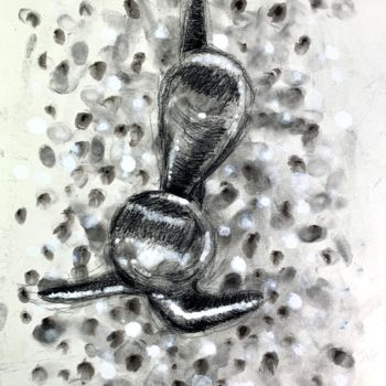 Drawing titled "Cliteros V" by Yaël Moon, Original Artwork, Pencil