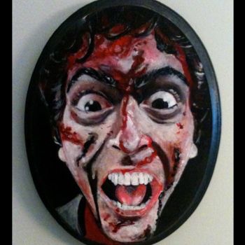 Pintura titulada "ASH" por Kreatures And Kreeps, Obra de arte original, Acrílico