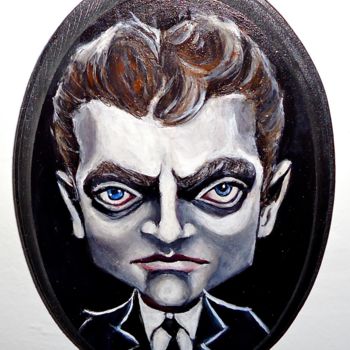 Pintura titulada "CAGNEY" por Kreatures And Kreeps, Obra de arte original, Acrílico