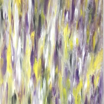 Peinture intitulée "Fournaise" par Renaud Angerville-Langlois, Œuvre d'art originale, Acrylique