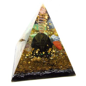 雕塑 标题为“Orgonite grande pyr…” 由Chrystellys, 原创艺术品, 树脂