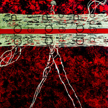 Painting titled "Victoria - 2020" by Alexandra Pignon, Original Artwork, Lacquer
