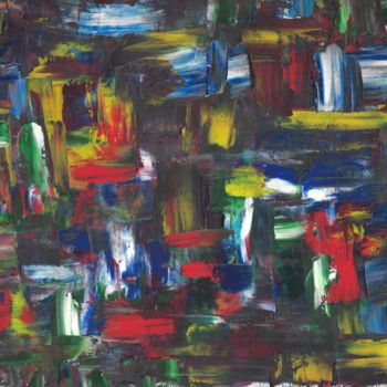 Pintura titulada "Dubitative" por Sarah Leseigneur, Obra de arte original, Oleo Montado en Cartulina