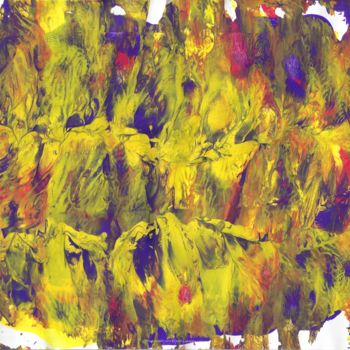 Peinture intitulée "Régénération" par Sarah Leseigneur, Œuvre d'art originale, Gouache