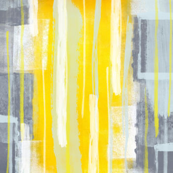 Peinture intitulée "Abstract multicolor…" par Ievgeniia Bidiuk, Œuvre d'art originale, Aquarelle