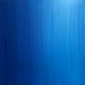Картина под названием "Bleu Délavé" - Patrick Joosten, Подлинное произведение искусства, Акрил