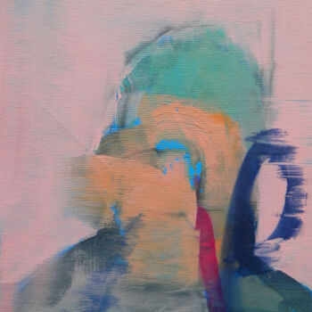 Painting titled "Basement 2" by Miloš Hronec, Original Artwork, Oil