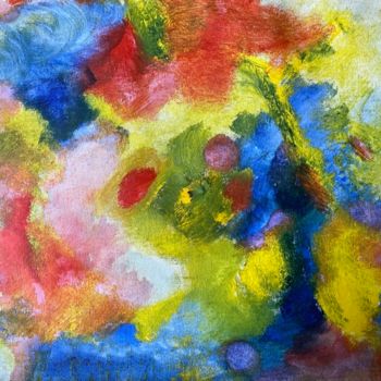 Pittura intitolato "Tree of life" da Ingela Wallgren Lindgren, Opera d'arte originale, Olio