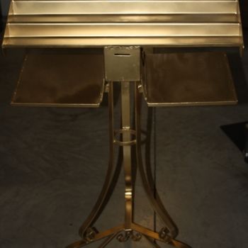 Design titled "Portaluminelli per…" by Massimo Ferrini, Original Artwork, Metals