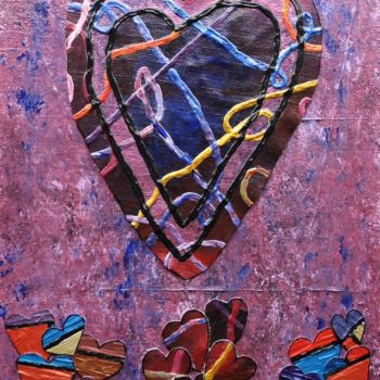 「Beautifully Complic…」というタイトルの絵画 Simon Slaterによって, オリジナルのアートワーク, アクリル