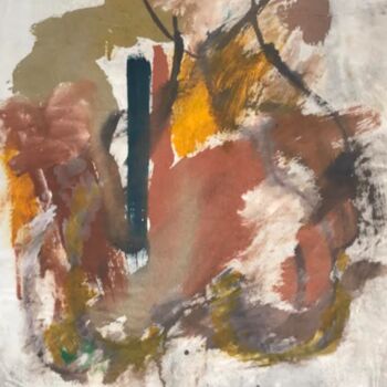Peinture intitulée "Femme II" par Othmane Tagmouti (TAG), Œuvre d'art originale, Acrylique