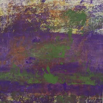 Pintura titulada "MountainLandscape" por Bice Perrini, Obra de arte original, Oleo
