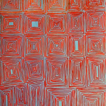 제목이 "ABSTRACTION ABORIGE…"인 미술작품 Renand로, 원작, 기름