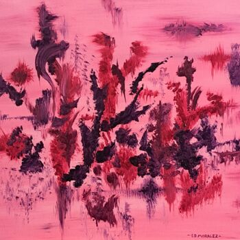 Schilderij getiteld "No. 2" door Ed Moralez, Origineel Kunstwerk, Olie