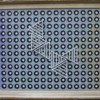 Escultura titulada "Repetition and Diff…" por Jan Weissenfeldt, Obra de arte original, Madera Montado en Panel de madera