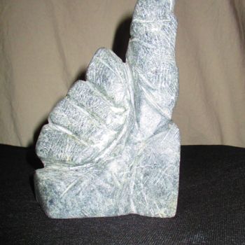 Sculpture titled "1982 mon 1er Auto-s…" by Roberto Urbano, Original Artwork, Stone