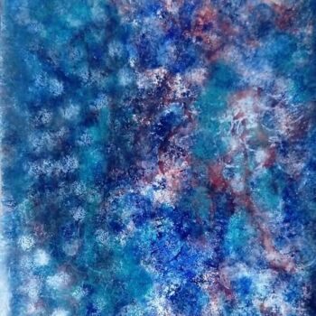 绘画 标题为“Cosmos” 由Myriam Carbonnier, 原创艺术品, 丙烯