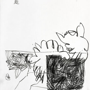 Dessin intitulée "DESIDERATA" par Luc Pierre, Œuvre d'art originale, Graphite