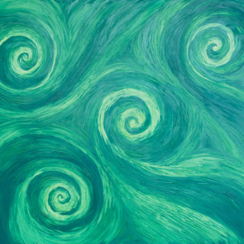 "Flight of fantasies" başlıklı Tablo Ivan Klymenko tarafından, Orijinal sanat, Petrol