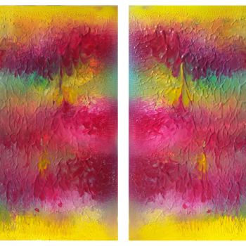Painting titled "Mara" by Sarah Leseigneur, Original Artwork, Acrylic Mounted on Wood Stretcher frame