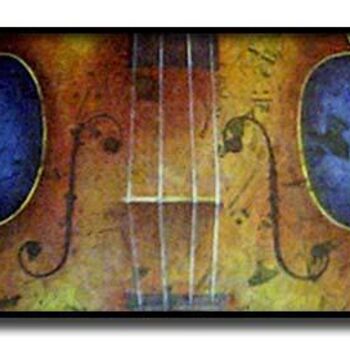 Peinture intitulée "Blue Front" par Gordon Tarpley, Œuvre d'art originale