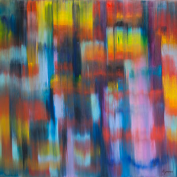 Painting titled "Happy moment" by Ivan Klymenko, Original Artwork, Oil
