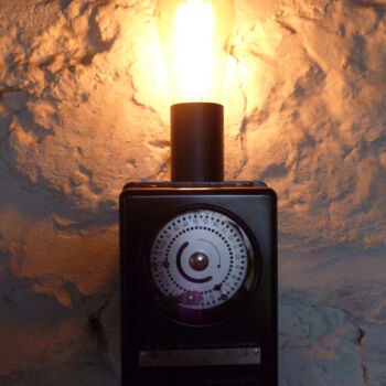 Design titled "LAMPE MURALE - DESI…" by Leferailleur02, Original Artwork, Luminaire