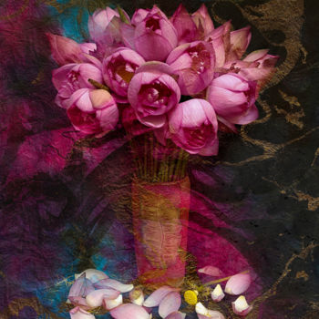 제목이 "The Pink Lotus II"인 사진 Viet Ha Tran로, 원작, 디지털