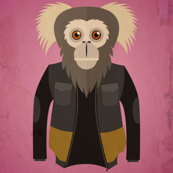 Digital Arts titled "monkey style #08" by Andrea Pisano, Original Artwork, 2D Digital Work