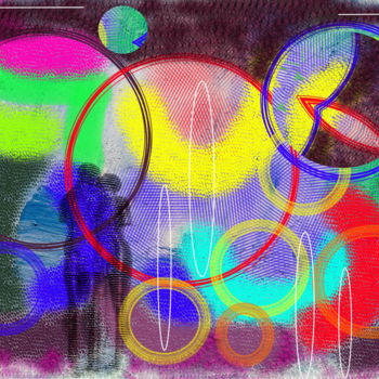 Digital Arts titled "The Kiss" by Marc Bulyss, Original Artwork, Digital Painting