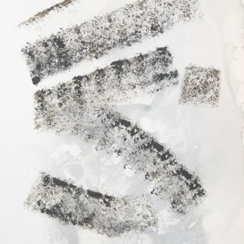 「Grey 04」というタイトルの絵画 Aderita Silvaによって, オリジナルのアートワーク, アクリル