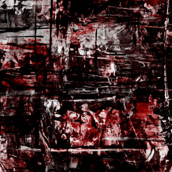 数字艺术 标题为“Broken for Our Iniq…” 由Barry Farley Visual Arts, 原创艺术品, 数字油画 安装在其他刚性面板上