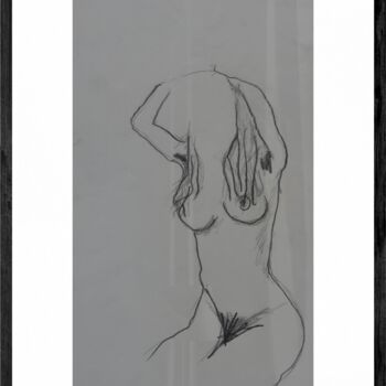 Рисунок под названием "Original drawing po…" - Tonino Gottarelli, Подлинное произведение искусства, Карандаш