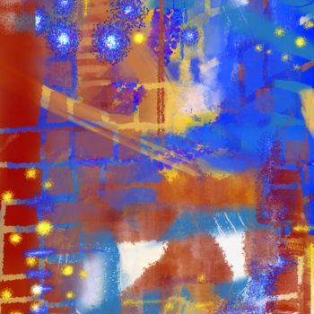 Digital Arts titled "Interior" by Grant Stewart, Original Artwork, Digital Painting