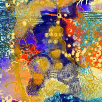 Digital Arts titled "Exotic" by Grant Stewart, Original Artwork, Digital Painting