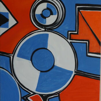 Painting titled "Endless Rhythm" by Peter Stutz, Original Artwork, Oil