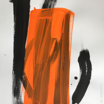 Peinture intitulée "50x70_005_20" par Franck Chambrun, Œuvre d'art originale, Acrylique