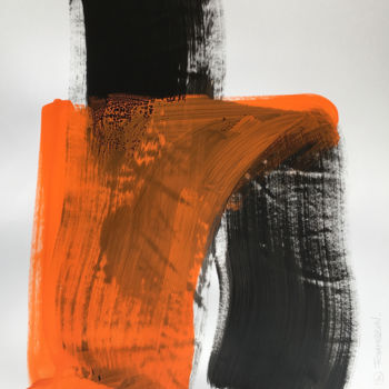 Ζωγραφική με τίτλο "50x70_006_20" από Franck Chambrun, Αυθεντικά έργα τέχνης, Ακρυλικό