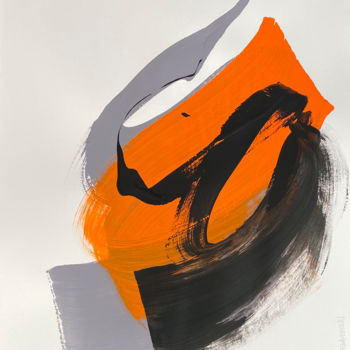 「50x70_016_20」というタイトルの絵画 Franck Chambrunによって, オリジナルのアートワーク, アクリル
