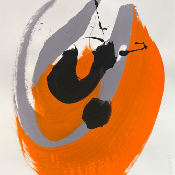 绘画 标题为“50x70_021_20” 由Franck Chambrun, 原创艺术品, 丙烯