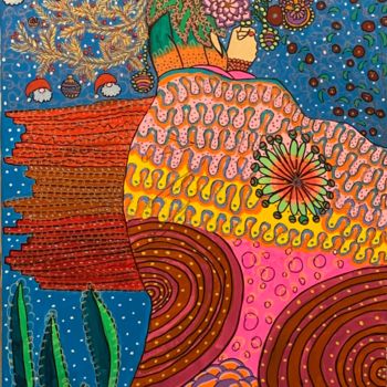 Malerei mit dem Titel "Art for Commission:…" von Oana Arabagiu, Original-Kunstwerk, Acryl